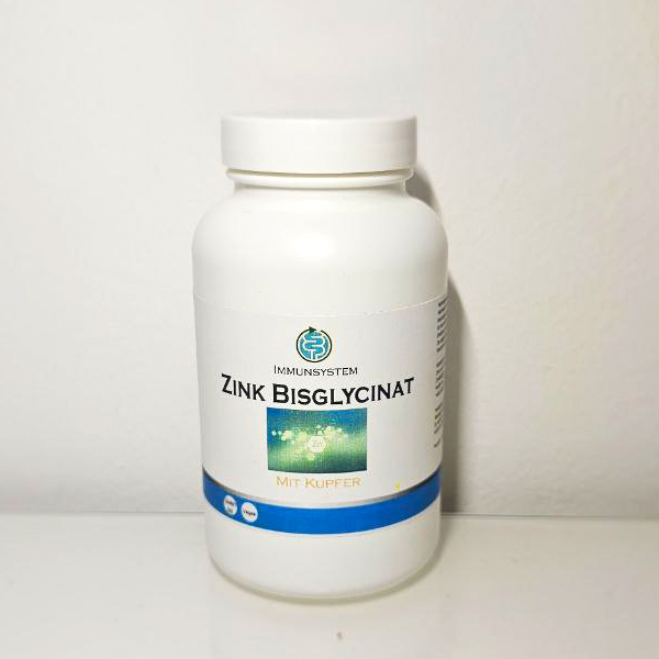 Zink Bisglycinat 25 mg + Kupfer 1 mg