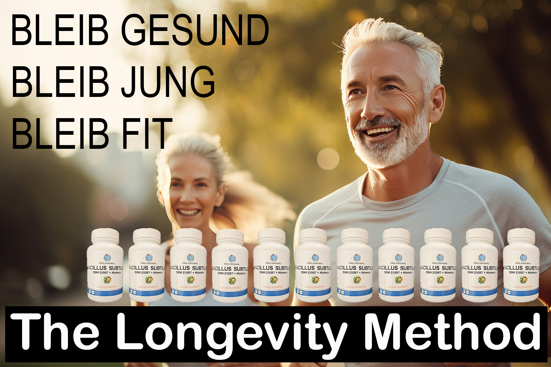 Monats-Abo 12 x je 54,90 €: 12 x alle 30 Tage eine Monatspackung Bacillus Subtilis "hoch dosiert" + unbegrenzte Teilnahme Longevity Monats-Abo 12 x je 54,90 €: 12 x alle 30 Tage eine Monatspackung Bacillus Subtilis "hoch dosiert" + unbegrenzte Teilnahme Longevity